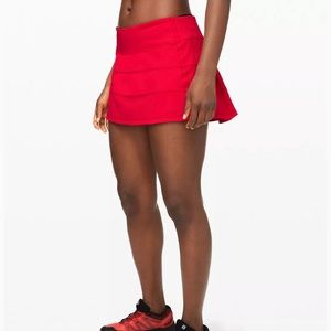 lululemon pace rival mid-rise skirt 12”